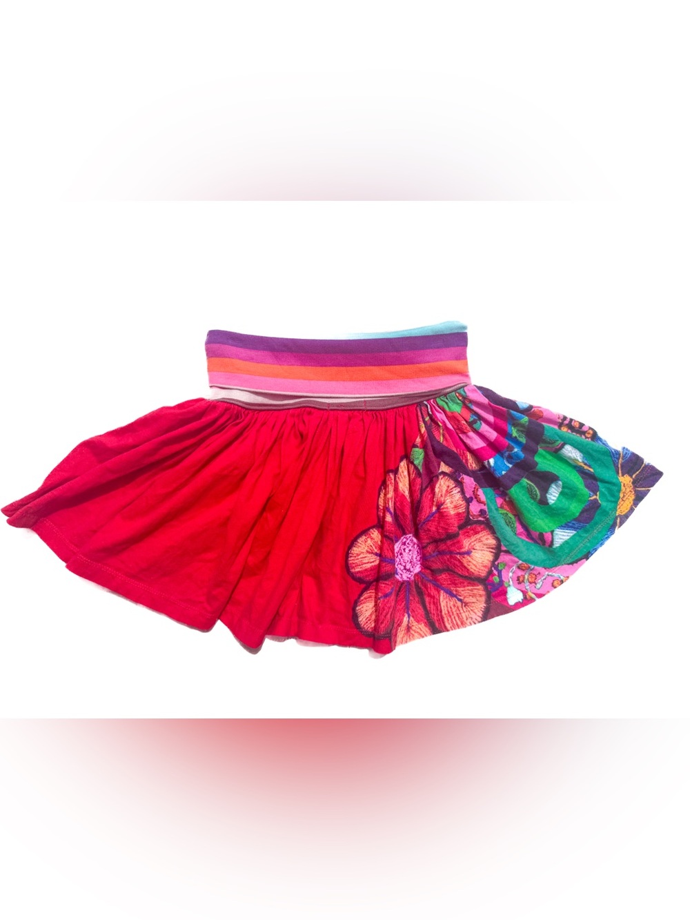 Dejigual 5 6 Girl Artwear Skirt High End Boutique Adjustable Sz Boutique Unique - Picture 2 of 8